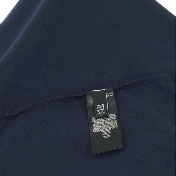 Ted Baker Navy Eene Frill Silk Top - Picture 13 of 15